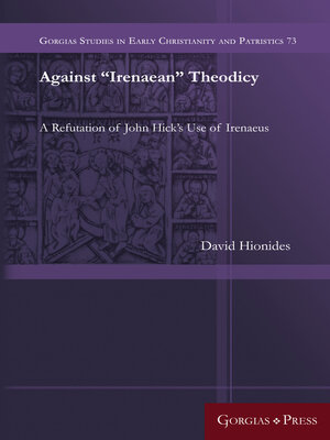 cover image of Against "Irenaean" Theodicy